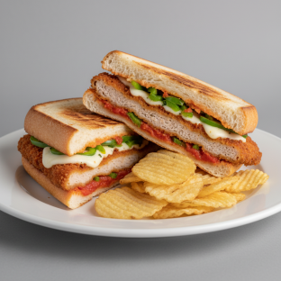 Veal Cutlet Panini Veal Cutlet Panini