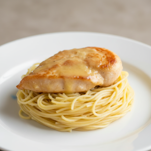 Pollo Limone with Angel Hair Lemon Pollo Limone with Angel Hair Lemon