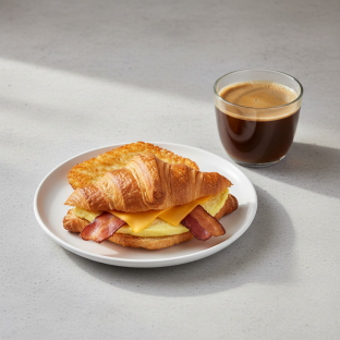 Buddy's Breakfast Bundle with Croissant Sandwich