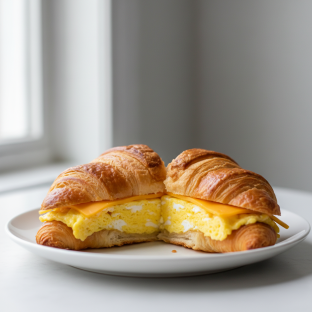 Croissant Egg and Cheese