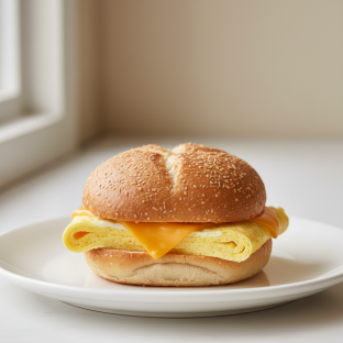 Kaiser Roll Egg and Cheese