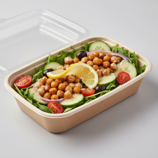 Vegan Mediterranean Salad Boxed Lunch Vegan Mediterranean Salad Boxed Lunch