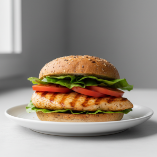Grilled Chicken Sandwich Meal Grilled Chicken Sandwich Meal