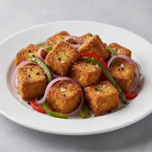 Crispy Salt and Pepper Tofu Crispy Salt and Pepper Tofu