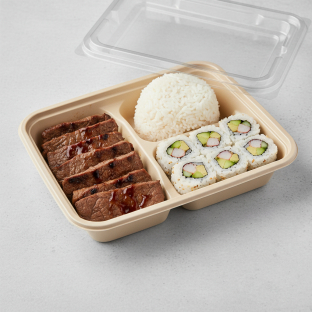 California Roll Beef Teriyaki Bento Dinner California Roll Beef Teriyaki Bento Dinner