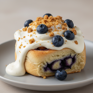 Blueberry Pie Roll Blueberry Pie Roll