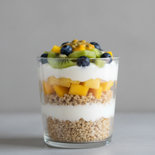 Quinoa and Fruit Parfait Quinoa and Fruit Parfait