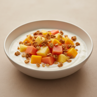 Tropical Fruit and Coconut Yogurt Spread Tropical Fruit and Coconut Yogurt Spread