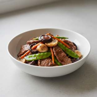 Double Mushroom Beef Double Mushroom Beef