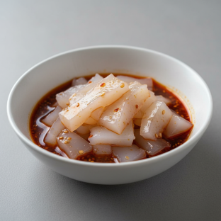 Beijing Cold Rice Jello in House Sesame Sauce Beijing Cold Rice Jello in House Sesame Sauce