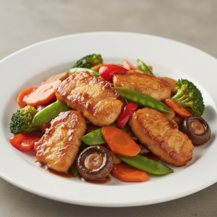 Fish Filets with Vegetables Fish Filets with Vegetables