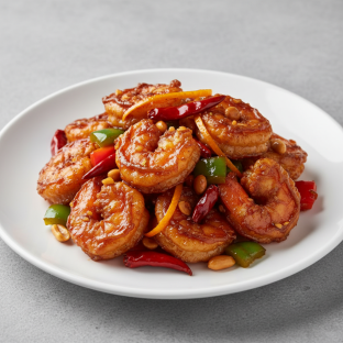 Kung Pao Prawns Kung Pao Prawns