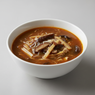 Hot and Sour Soup (Vegetarian) Hot and Sour Soup (Vegetarian)