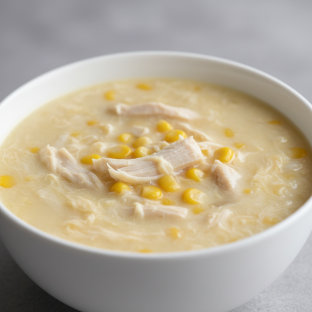 Chicken and Egg Corn Soup Chicken and Egg Corn Soup