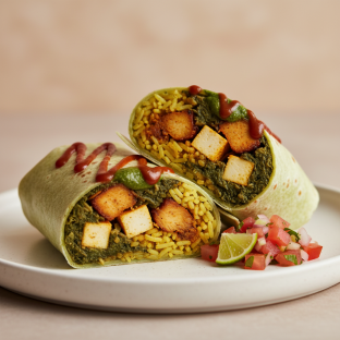 The Green Goan Burrito The Green Goan Burrito