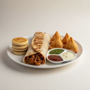 Lamb Burrito Combo Meal Deal Lamb Burrito Combo Meal Deal