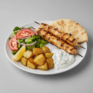 Chicken Souvlaki Entree