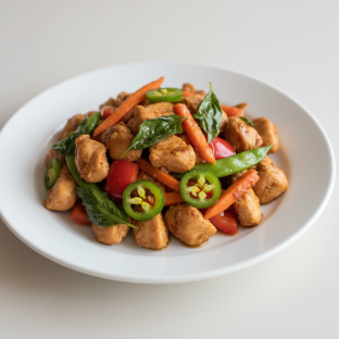 Basil Chicken Dinner Basil Chicken Dinner