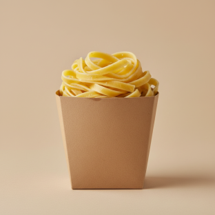 Egg-Dough Fettuccine Box - 10oz Egg-Dough Fettuccine Box - 10oz