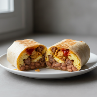 Seris Breakfast Burrito Seris Breakfast Burrito