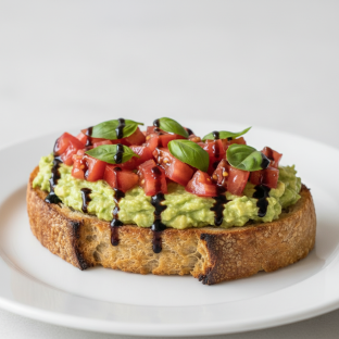 Bruschetta Avocado Toast Bruschetta Avocado Toast