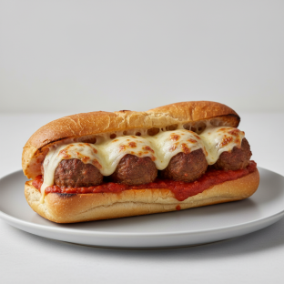 Meatball Parmigiana Sub Meatball Parmigiana Sub