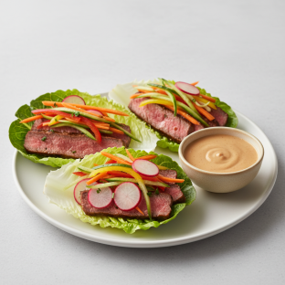 Flank Steak Lettuce Cups Flank Steak Lettuce Cups