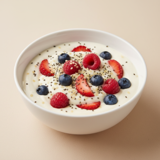 Berries and Coconut Cream Berries and Coconut Cream