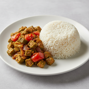 Bhindi Masala (Vegan)
