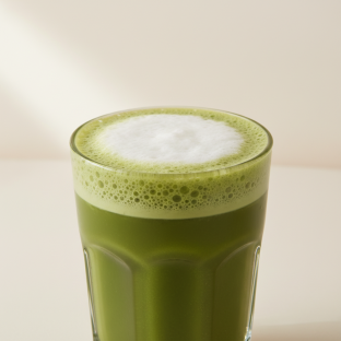 Foam Premium Green Tea