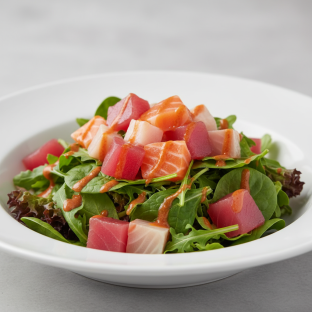 Spicy Sashimi Salad Spicy Sashimi Salad