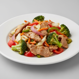 Pork with Mixed Vegetables Pork with Mixed Vegetables