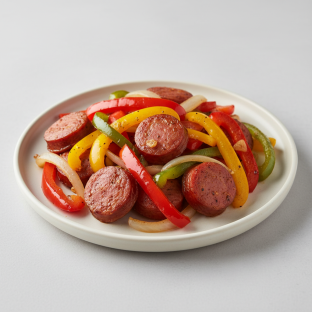 Andouille Sausage and Peppers Andouille Sausage and Peppers