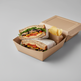 Portobello Garden Sandwich Boxed Meal Portobello Garden Sandwich Boxed Meal