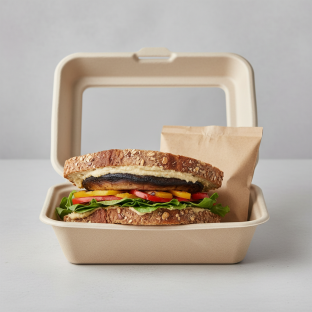 Gluten-free Portobello Garden Sandwich Boxed Meal Gluten-free Portobello Garden Sandwich Boxed Meal