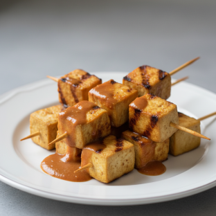 Vegan Tofu Satay Vegan Tofu Satay