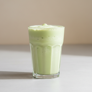 Sweetened Matcha Frappe Sweetened Matcha Frappe