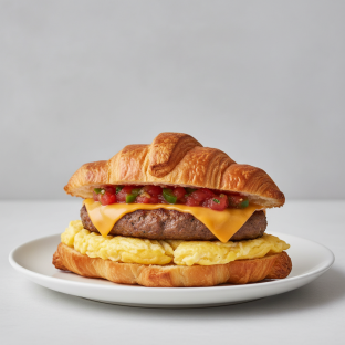 Sausage Breakfast Sandwich Sausage Breakfast Sandwich