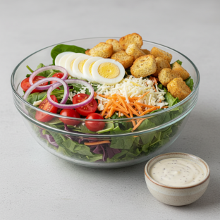 The Big Salad with Homemade Ranch