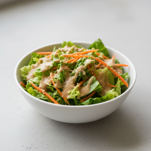 Side Salad with Sesame Dressing