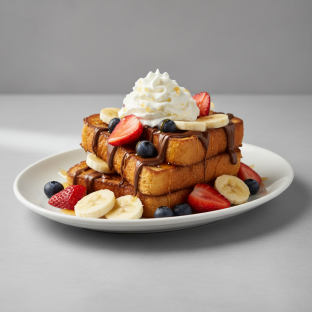 Tropical French Toast Platter Tropical French Toast Platter