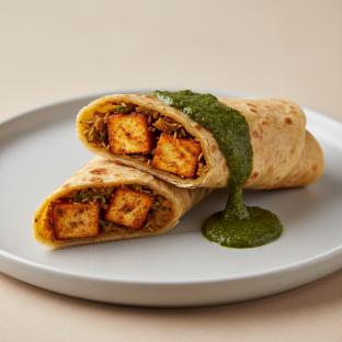 Kathi Paneer Roll Kathi Paneer Roll