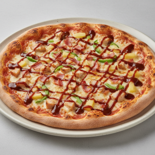 Hawaiian BBQ Pizza Hawaiian BBQ Pizza