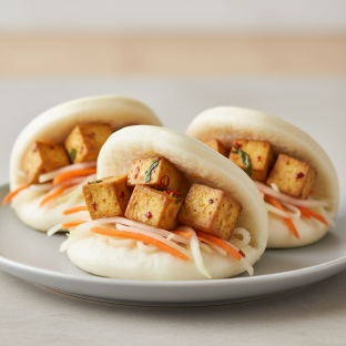 Thai Spiced Tofu Bao Thai Spiced Tofu Bao