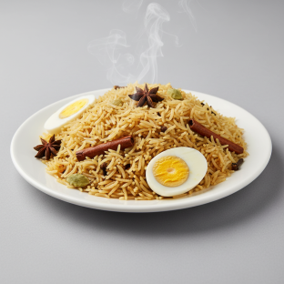 Egg Pulav Egg Pulav