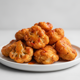 Firecracker Cauliflower Fritters Firecracker Cauliflower Fritters