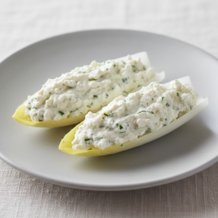 Endive Spears with Herbed Goat Cheese Endive Spears with Herbed Goat Cheese