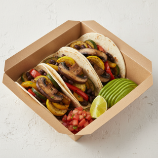 Vegetarian Taco Boxed Lunch Vegetarian Taco Boxed Lunch