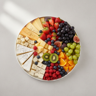 Fruit and Cheese Platter Fruit and Cheese Platter