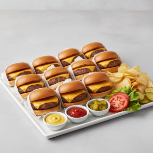 Kid's Burger Bar with Yukon Chips Kid's Burger Bar with Yukon Chips